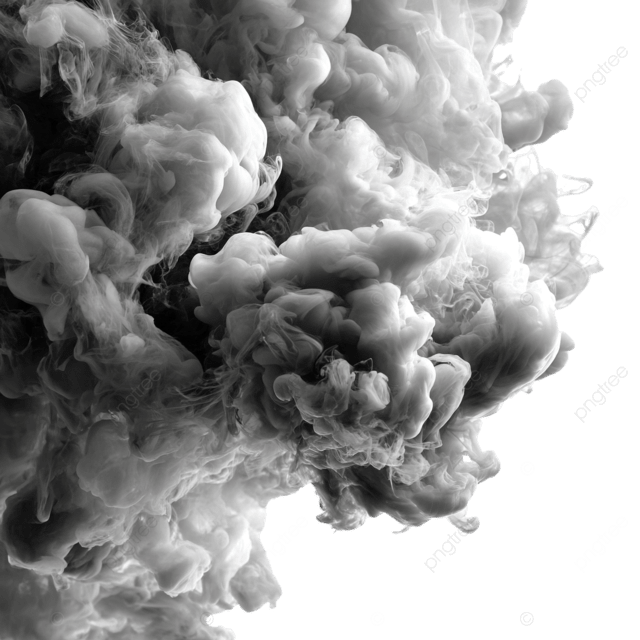 白色烟雾png背景透明设计