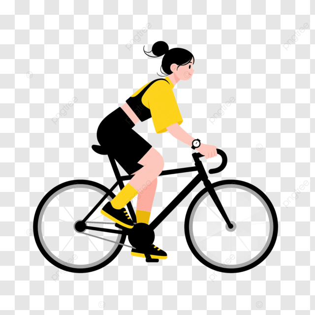 人物户外骑车运动