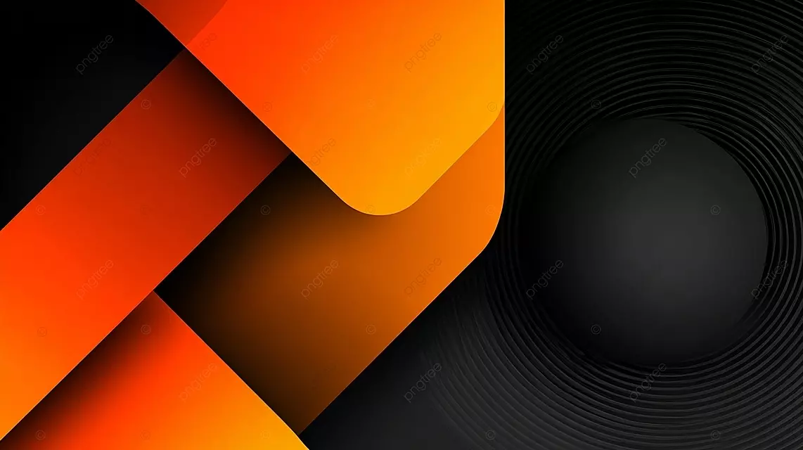 现代动态设计，具有黑色背景和几何形状