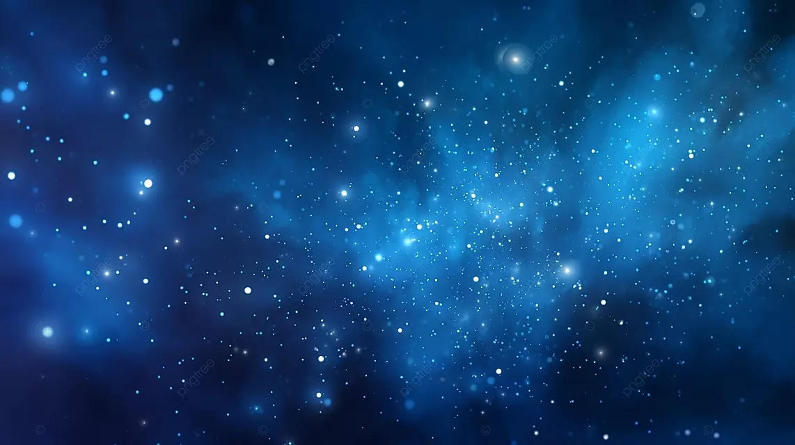 深蓝色星空夜空