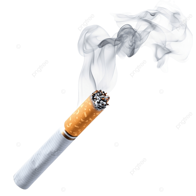 香烟png贴纸燃烧烟雾图像