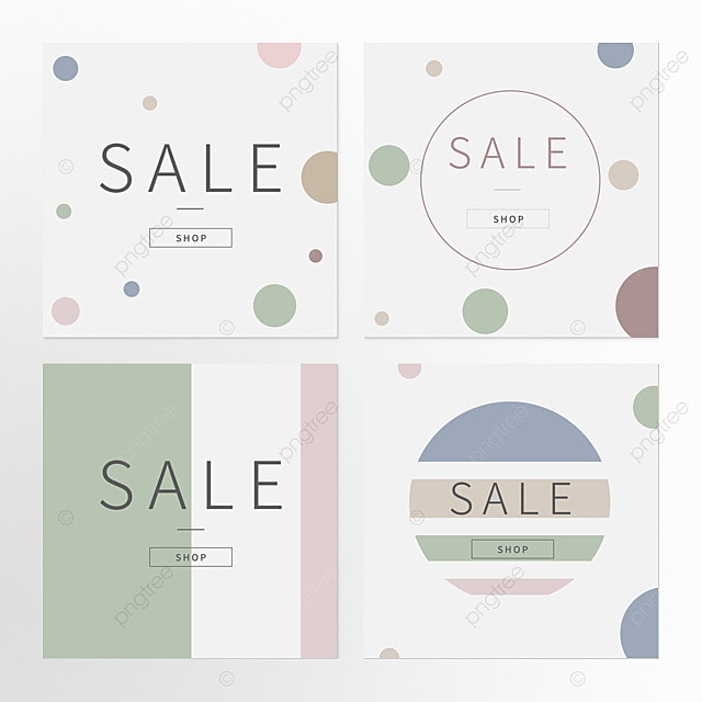 极简主义社媒促销组图