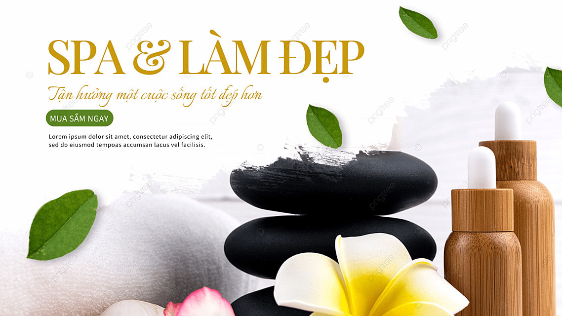 spa水疗馆美容按摩越南网页横幅广告