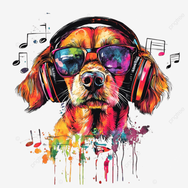 专为音乐爱好者设计的个性化狗狗 T 恤