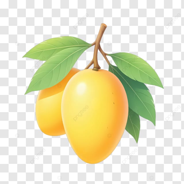 芒果树枝上的果实