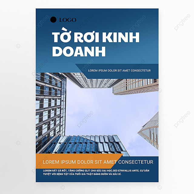 简约商业陈旧风格越南商业单面手册