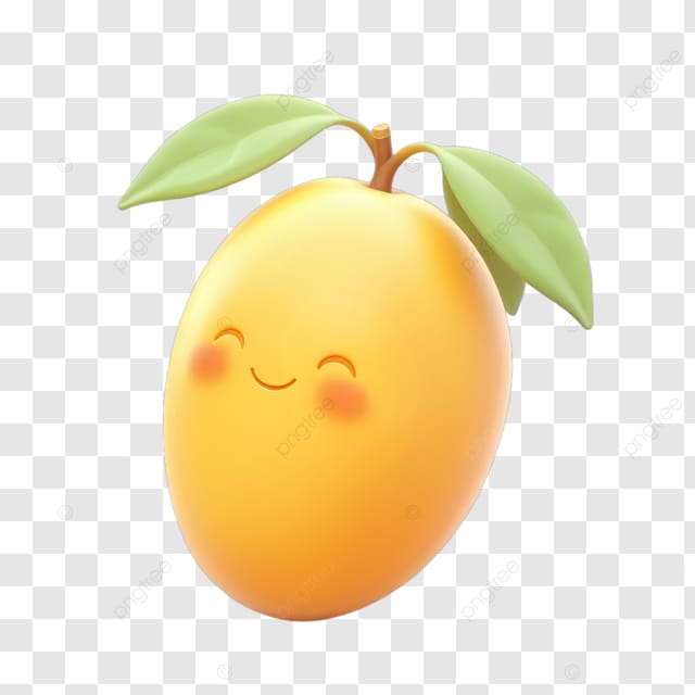 微笑的芒果表情符号