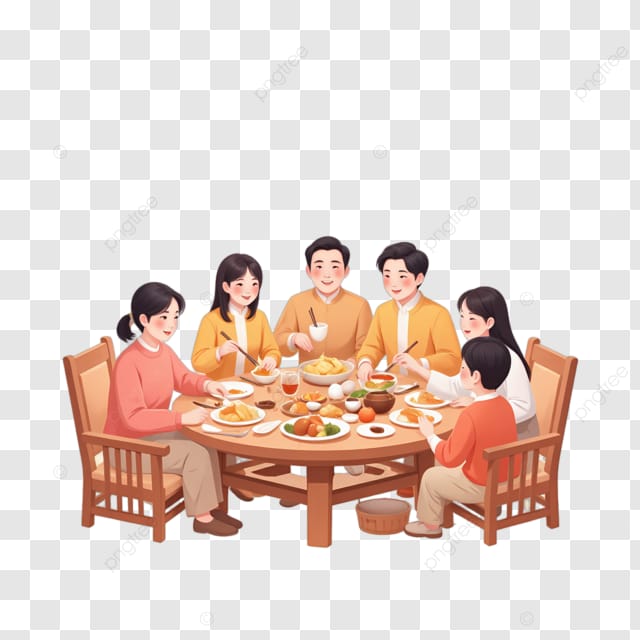 合家团圆食豐年