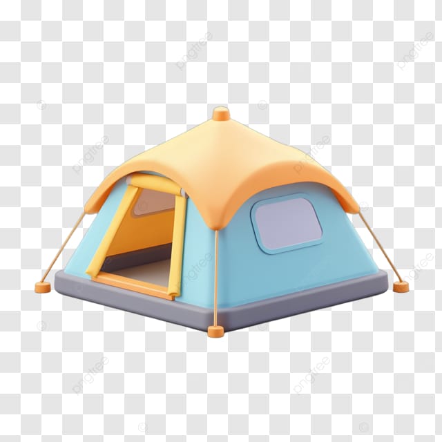 帐篷模型卡通渲染