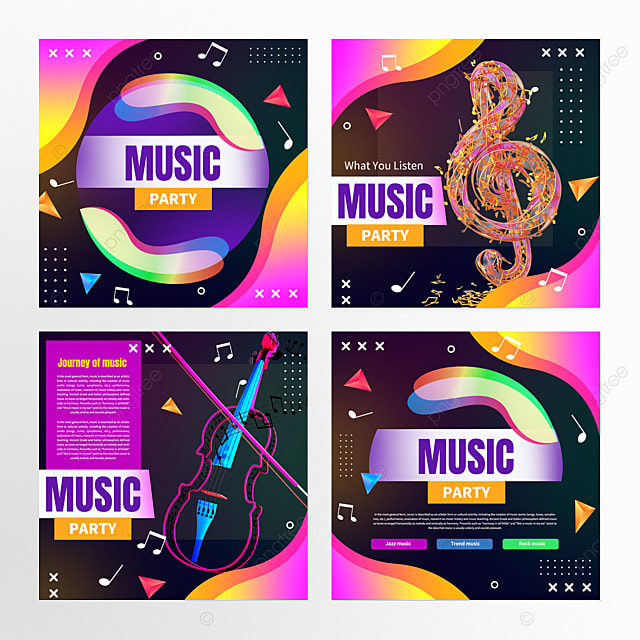 音乐演唱会色彩广告图