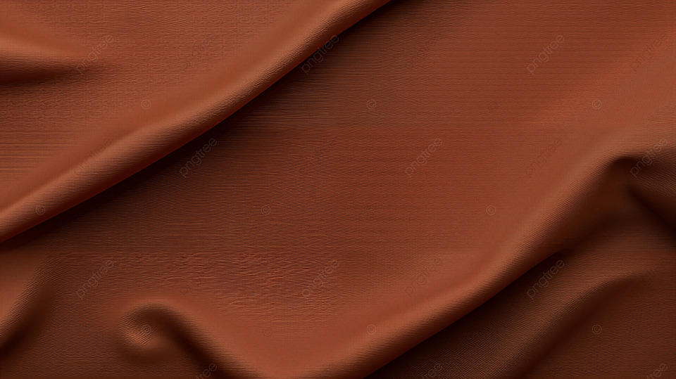柔软的棕色丝绸般的面料