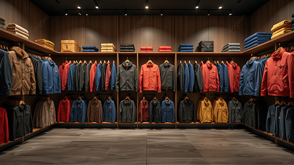 时尚的户外服装店