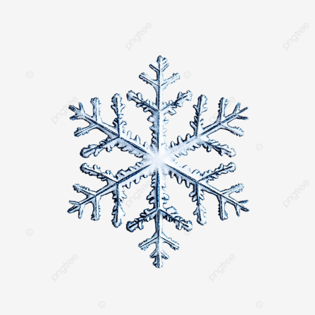 冬天雪花在空旷的空间