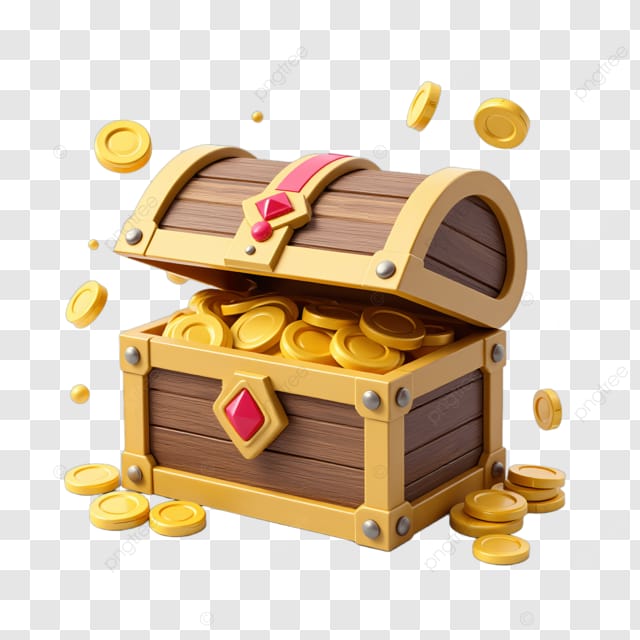 金币放在金币盒里