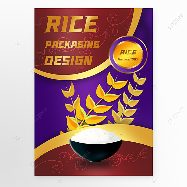 大米包装产品海报泰国水稻