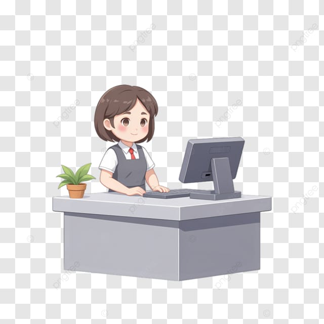 营业员正在服务顾客
