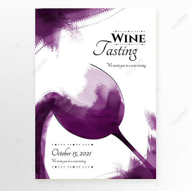 品酒会葡萄酒海报