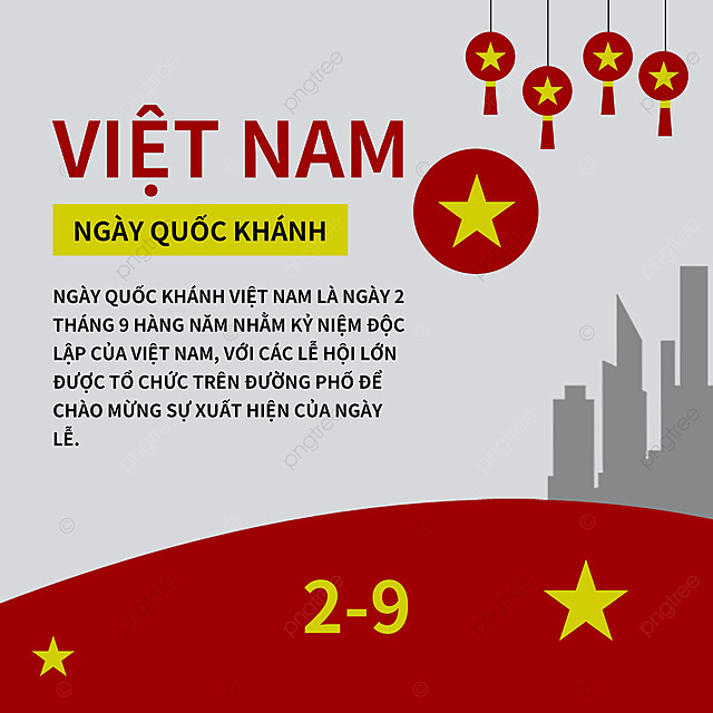 越南国庆节祝福海报