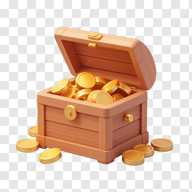 金币箱里装满金币
