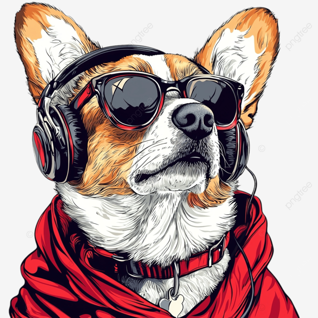 专为音乐爱好者设计的个性化狗狗 T 恤