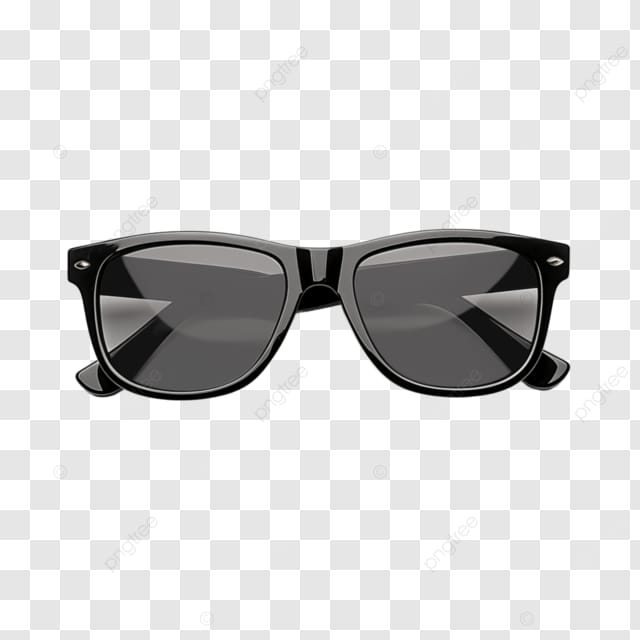 黑色时尚太阳镜 现代风格的眼部防护选择