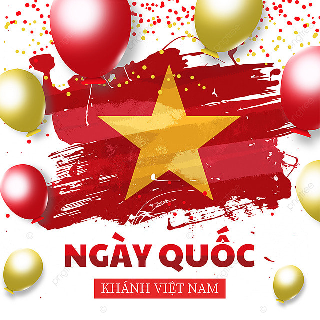 越南国庆日创意高端媒体社交模板