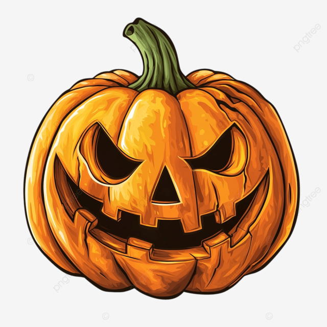 用这个怪异的南瓜贴纸个性化你的万圣节