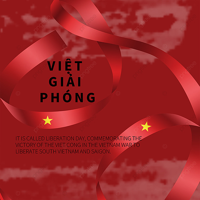 宣传越南解放日社交媒体模板