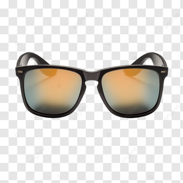 时尚太阳镜的正面展示