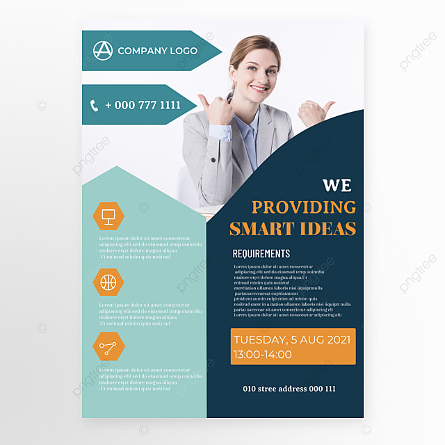 企业咨询商务介绍传单