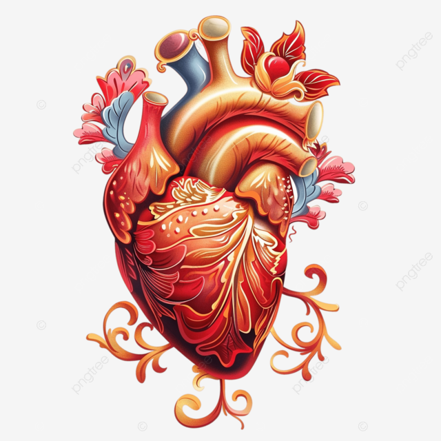 越南心元素插画