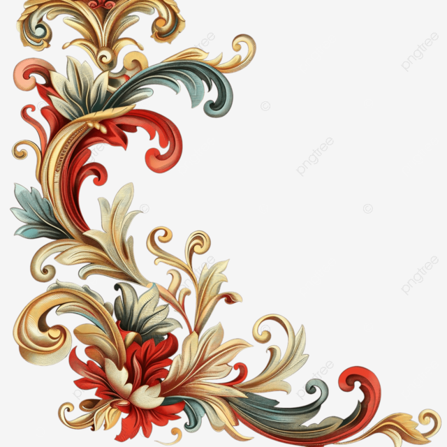 个性图案边框装饰设计矢量素材