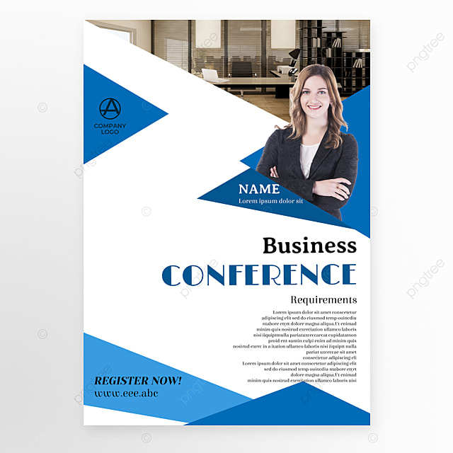 商务企业公司宣传海报介绍传单