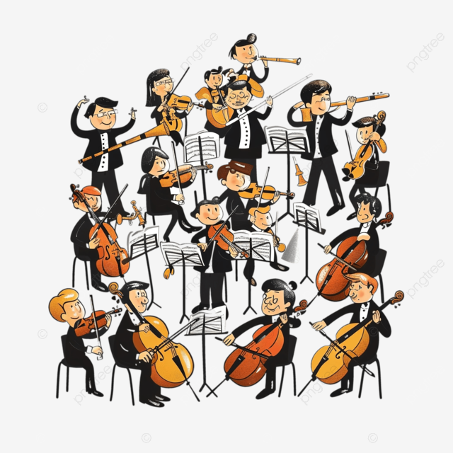 卡通版的管弦乐队