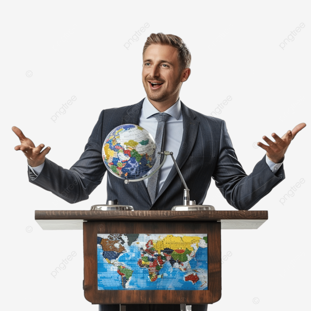 新闻主播呈现世界新闻