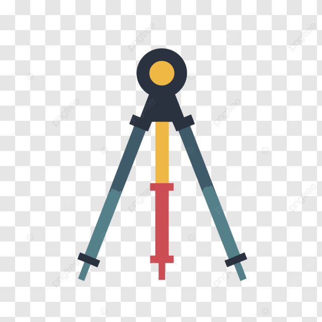 测量仪器的平面矢量图