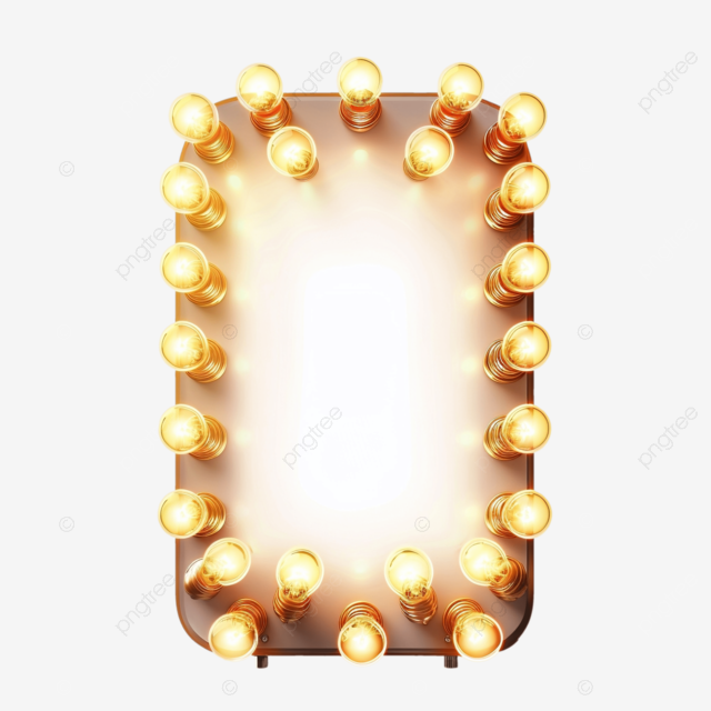 电灯泡广告牌复古灯架垂直设计