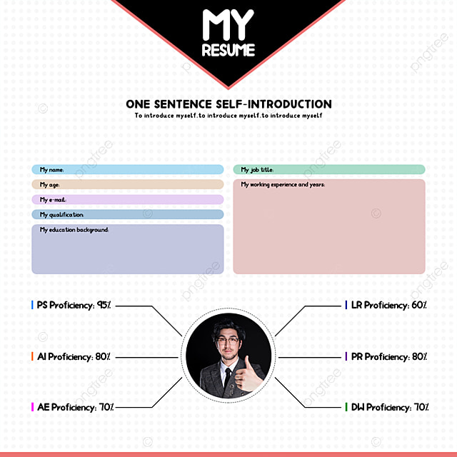 简约求职个人简历snsbanner