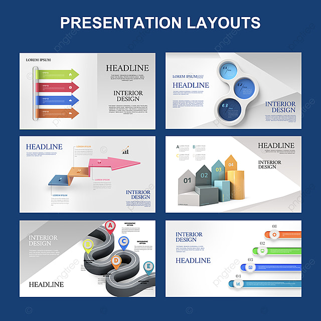 简约商务信息数据图表集合ppt