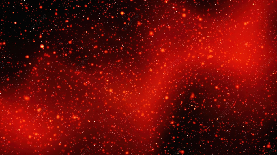 星夜充满活力的红色矢量纹理与银河系的星星
