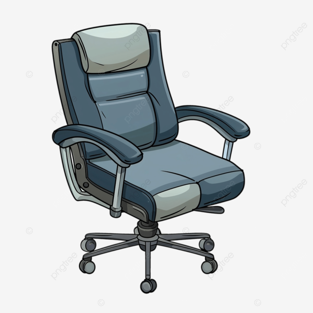 室内办公椅卡通