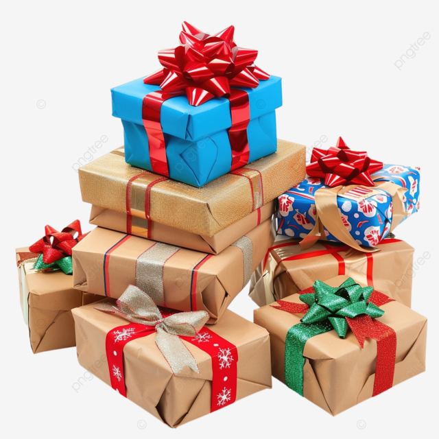 包装好的礼物和礼物