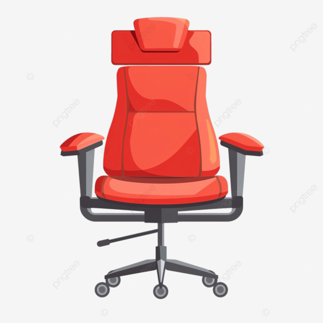 办公椅半平面彩色物体