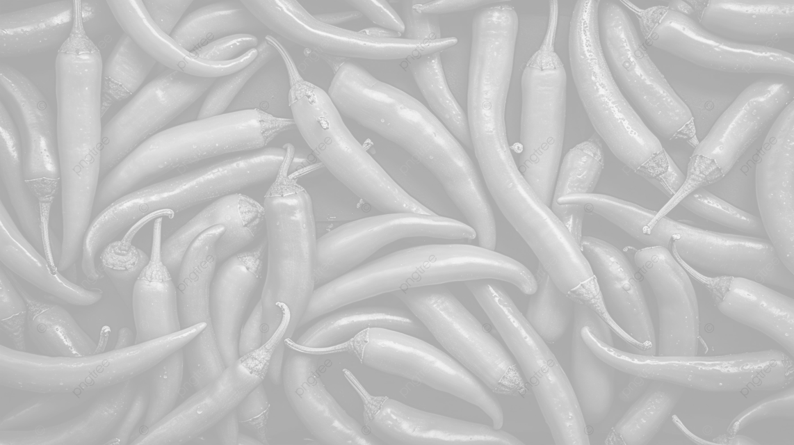 纹理背景与新鲜青辣椒的鸟瞰图