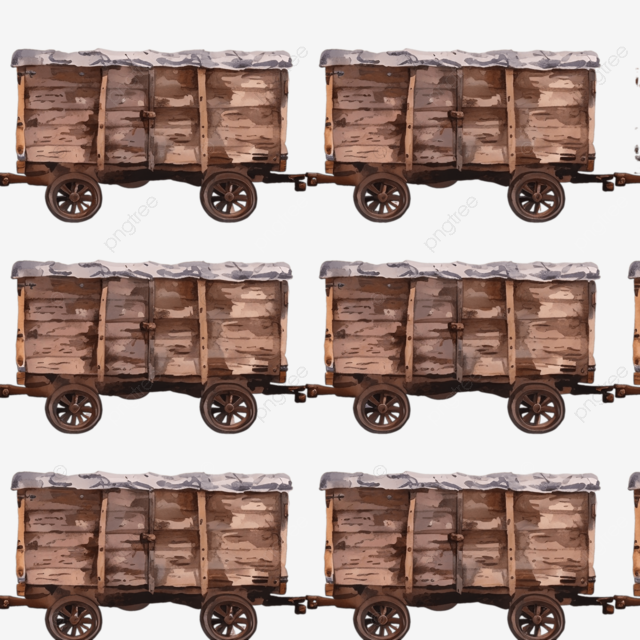 无缝的棚车图案