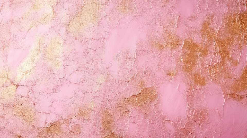 华丽的纹理背景与粉红金箔纸
