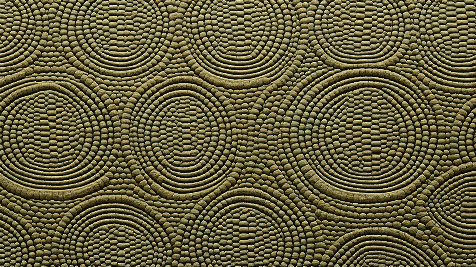 民族圈设计无缝军事图案与卡其色面料纹理时尚