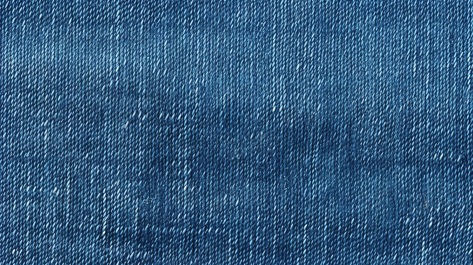 服装面料蓝色牛仔裤牛仔纹理矢量图案的特写