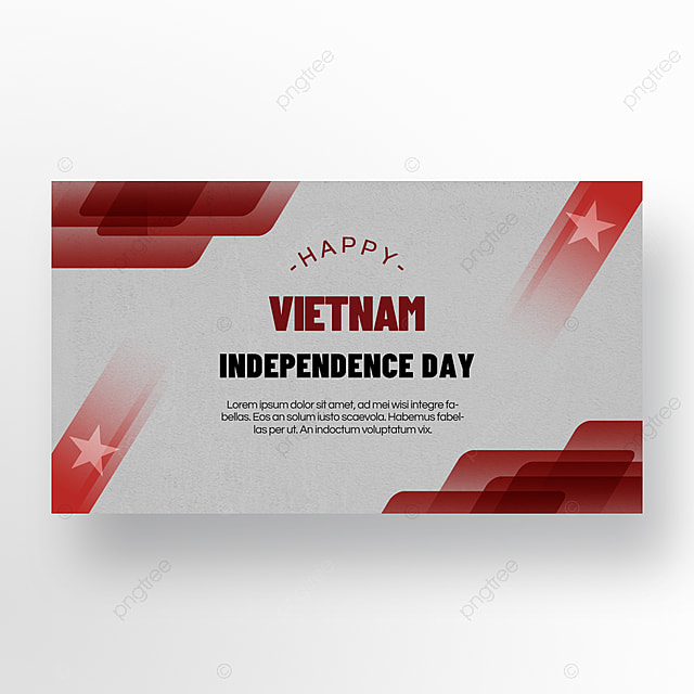 简约质感越南国庆日独立日banner
