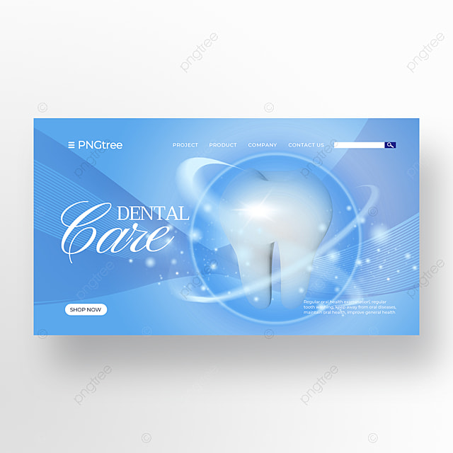 时尚创意美白牙齿牙膏产品促销banner